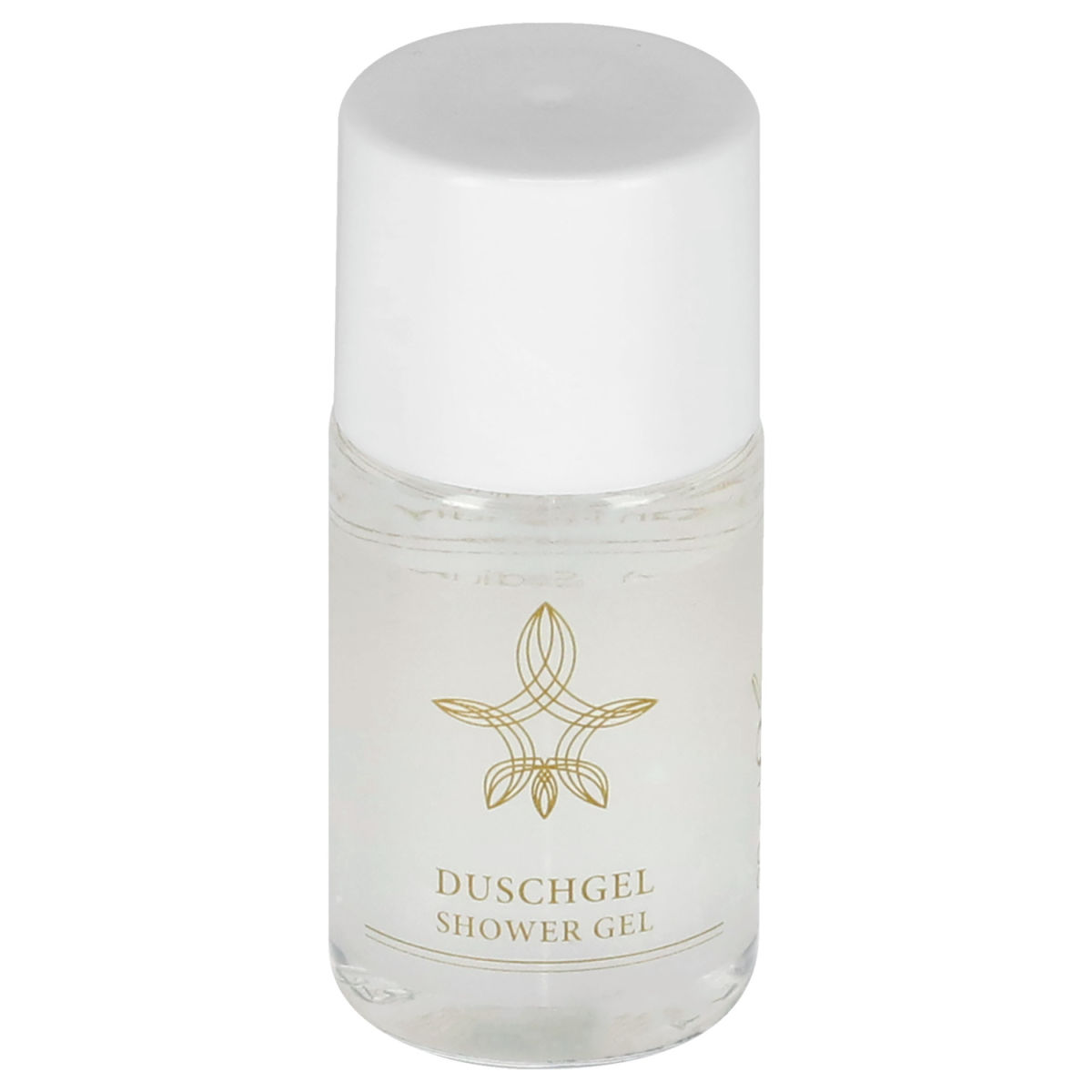 V-Touch Hotel douchegel Klassik in flacon; 20 ml; wit; 400 stuk / verpakking