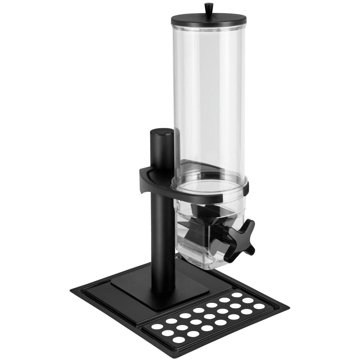 Dispenser per cereali Hamshire singolo GN 1/2 VEGA; 4l, 26.5x32.5x56.2 cm (LxLxH); nero