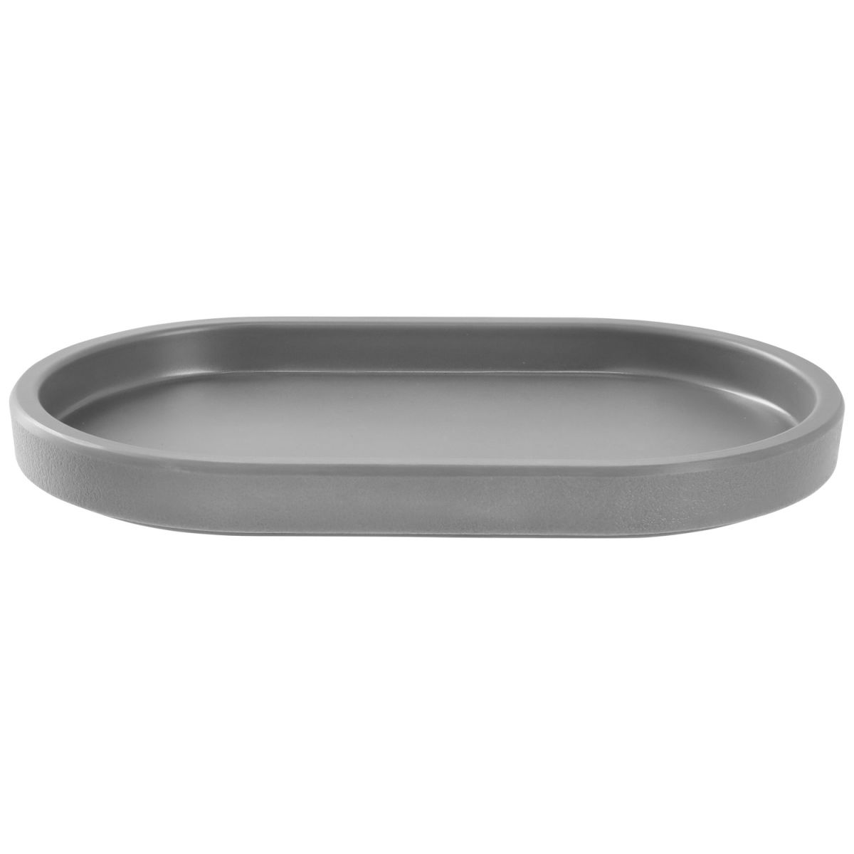 VEGA Teller Kanas oval 17.5x10.8x1.8 cm (LxBxH); grau; oval; 6 Stück / Pack