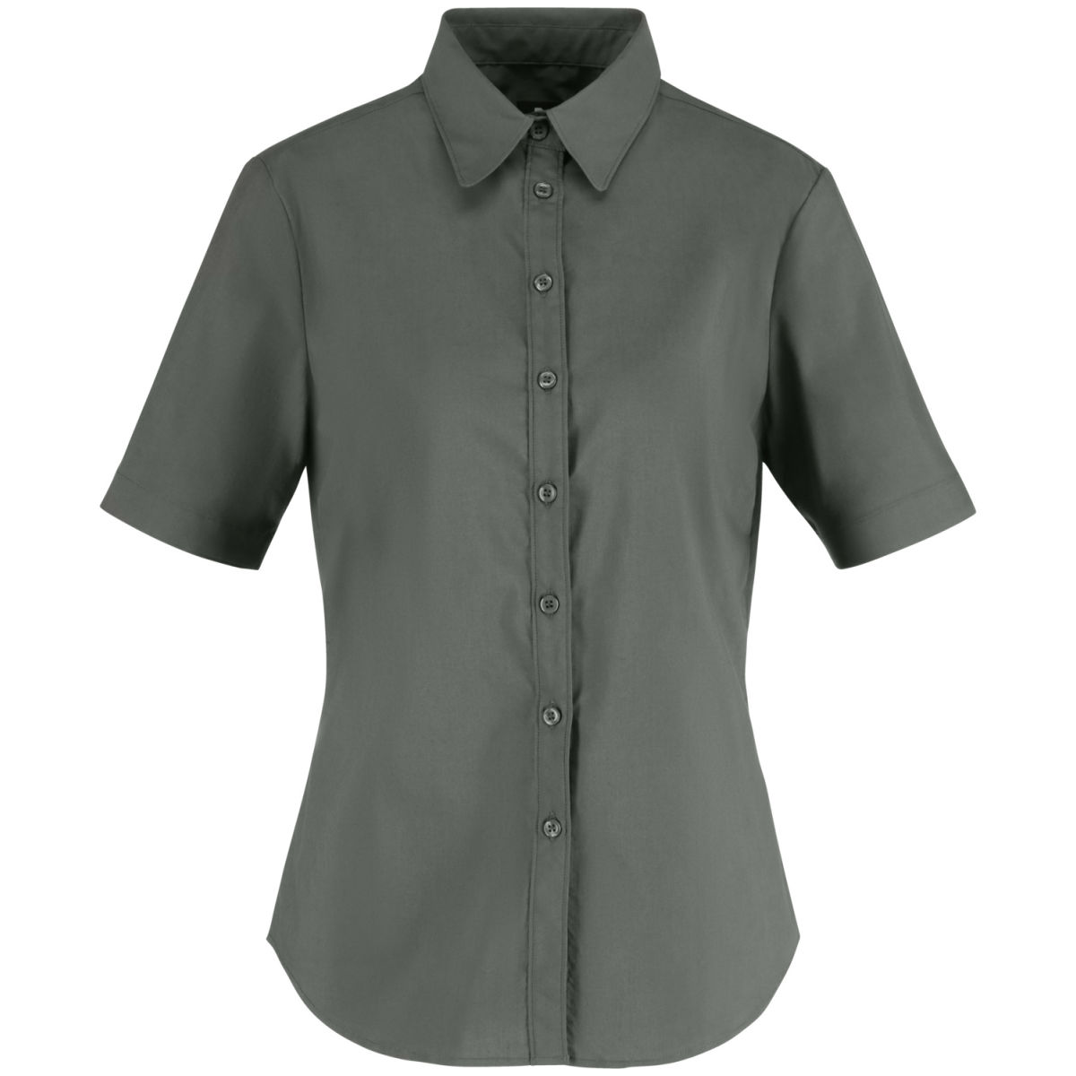 JOBELINE Damen Bluse Porter Kurzarm Kleidergröße 42; dunkelgrau