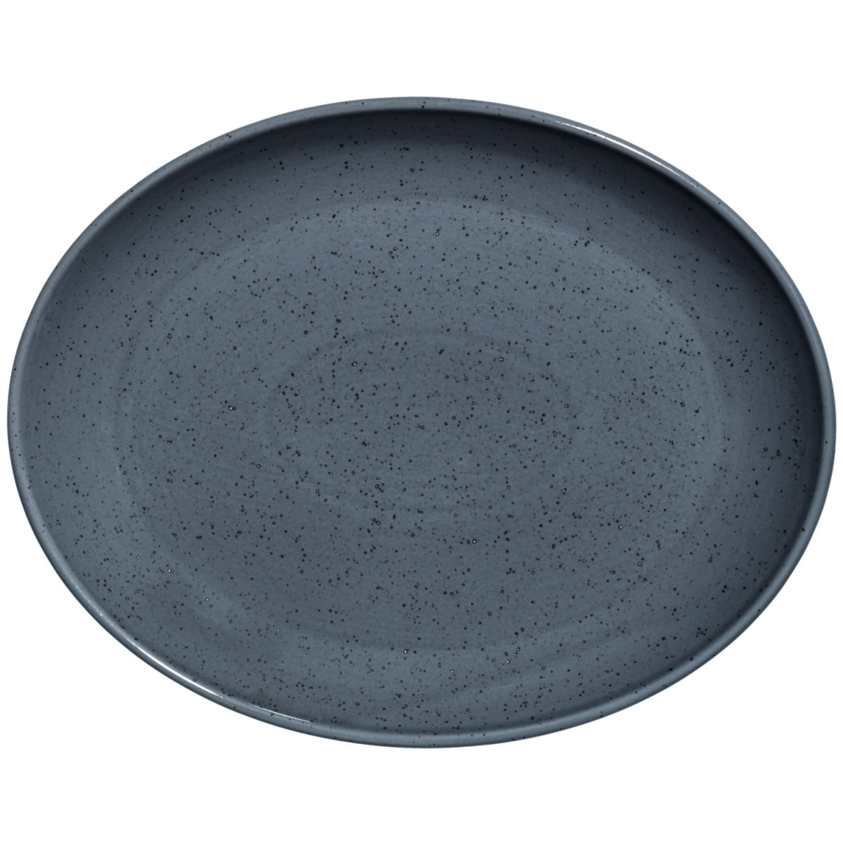 VEGA Servierplatte Alessia 28x22x2.7 cm (LxBxH); grau; oval; 3 Stück / Pack