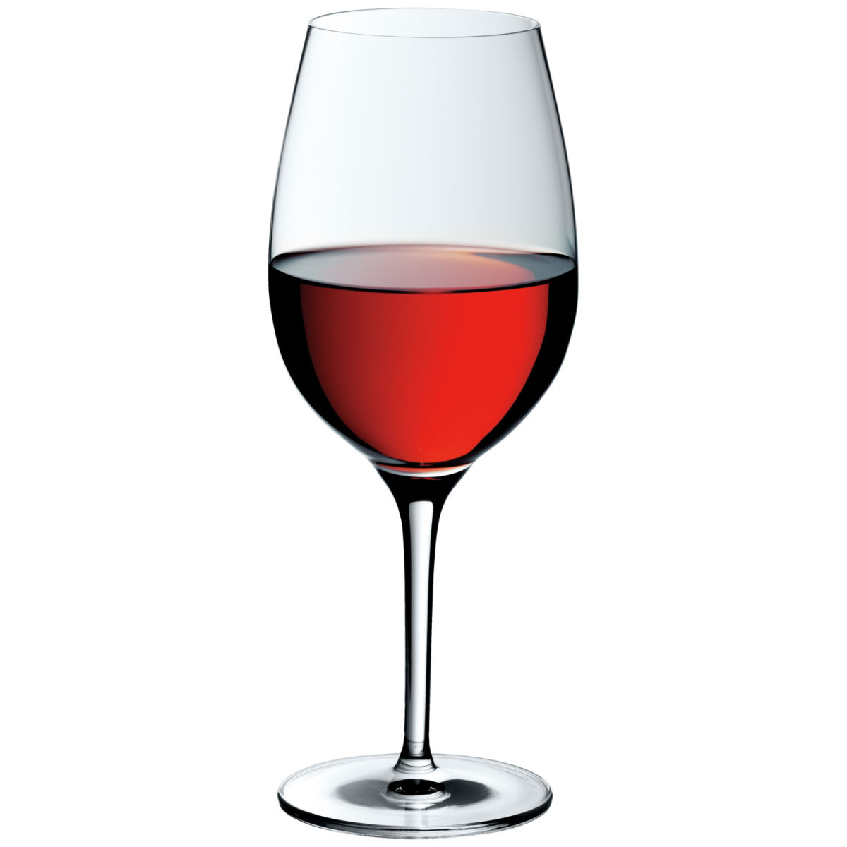WMF Rotweinkelch SMART mit Füllstrich 500 ml, 8.7x21.9 cm (ØxH); transparent; 0.2 l Eichstrich, 6 Stück / Pack