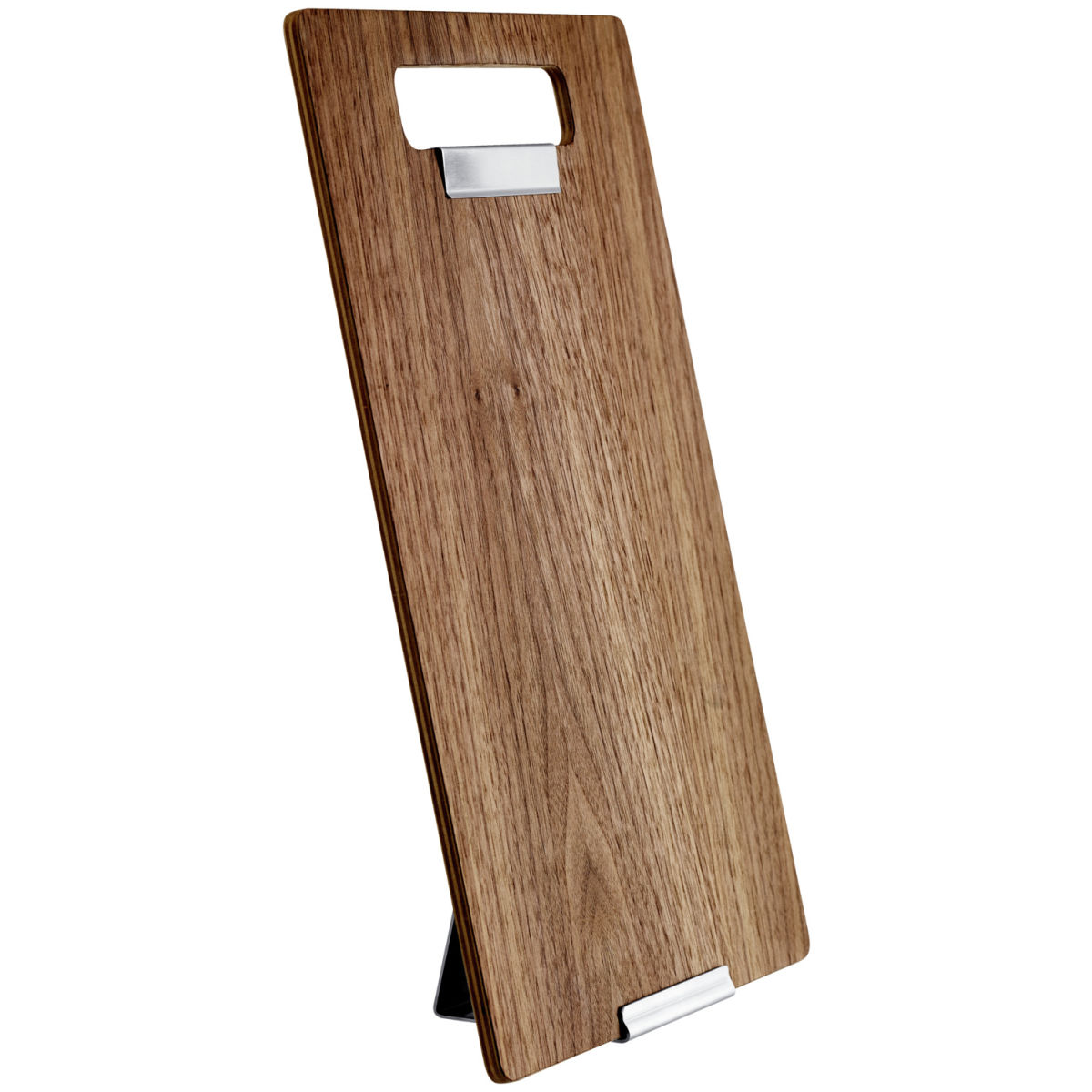 VEGA Speisekarten-Klemmbrett Unico A4 DIN A4, 23x37.2 cm (BxH); nussbaum