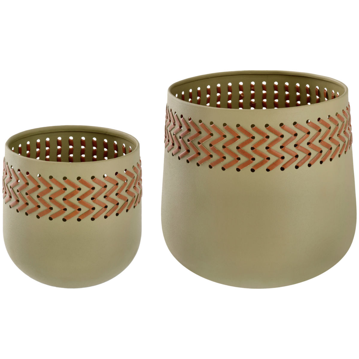 Set coprivaso Abrama VEGA; 16x16 cm (ØxH); salvia