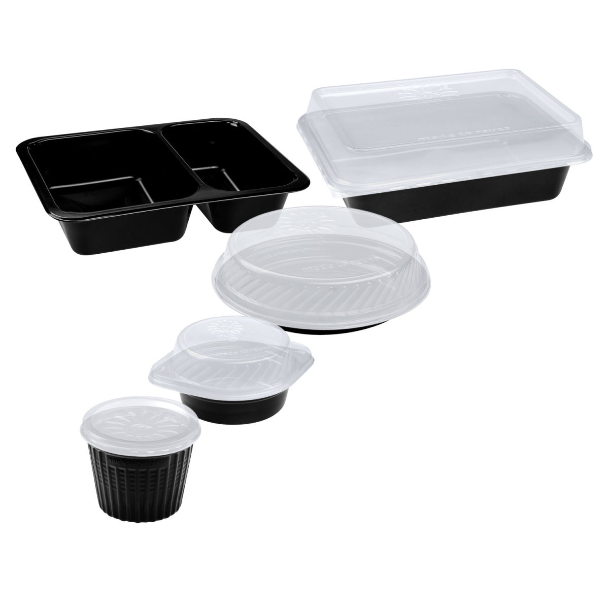 Set campioni Reware WIMEX; nero/trasparente