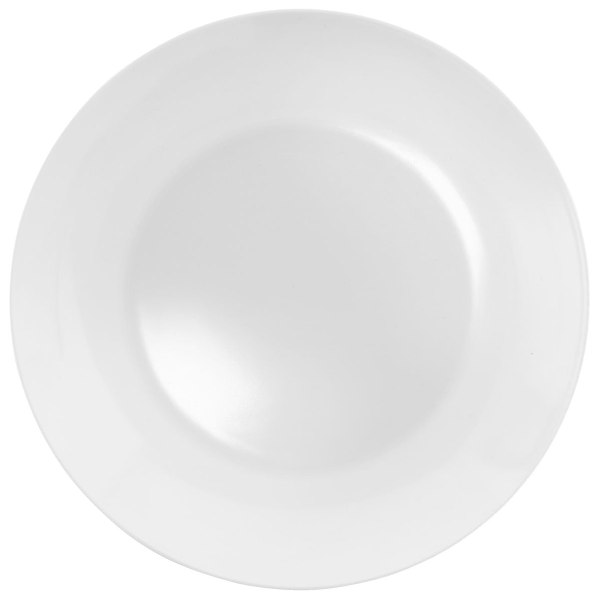 Piatto Wayne VEGA; 22.5x2.5 cm (ØxH); bianco; rotonda; 4 pz. / confezione