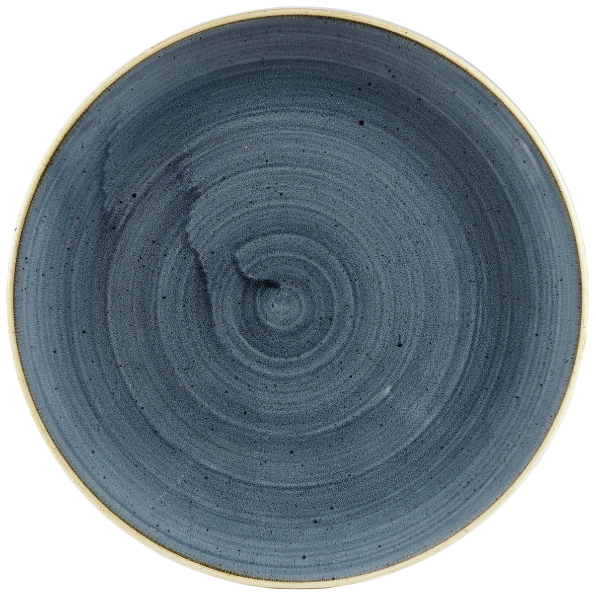 Churchill Coupe bord plat Stonecast Blueberry; 26 cm (&Oslash;); blauw/bruin; rond; 12 stuk / verpakking