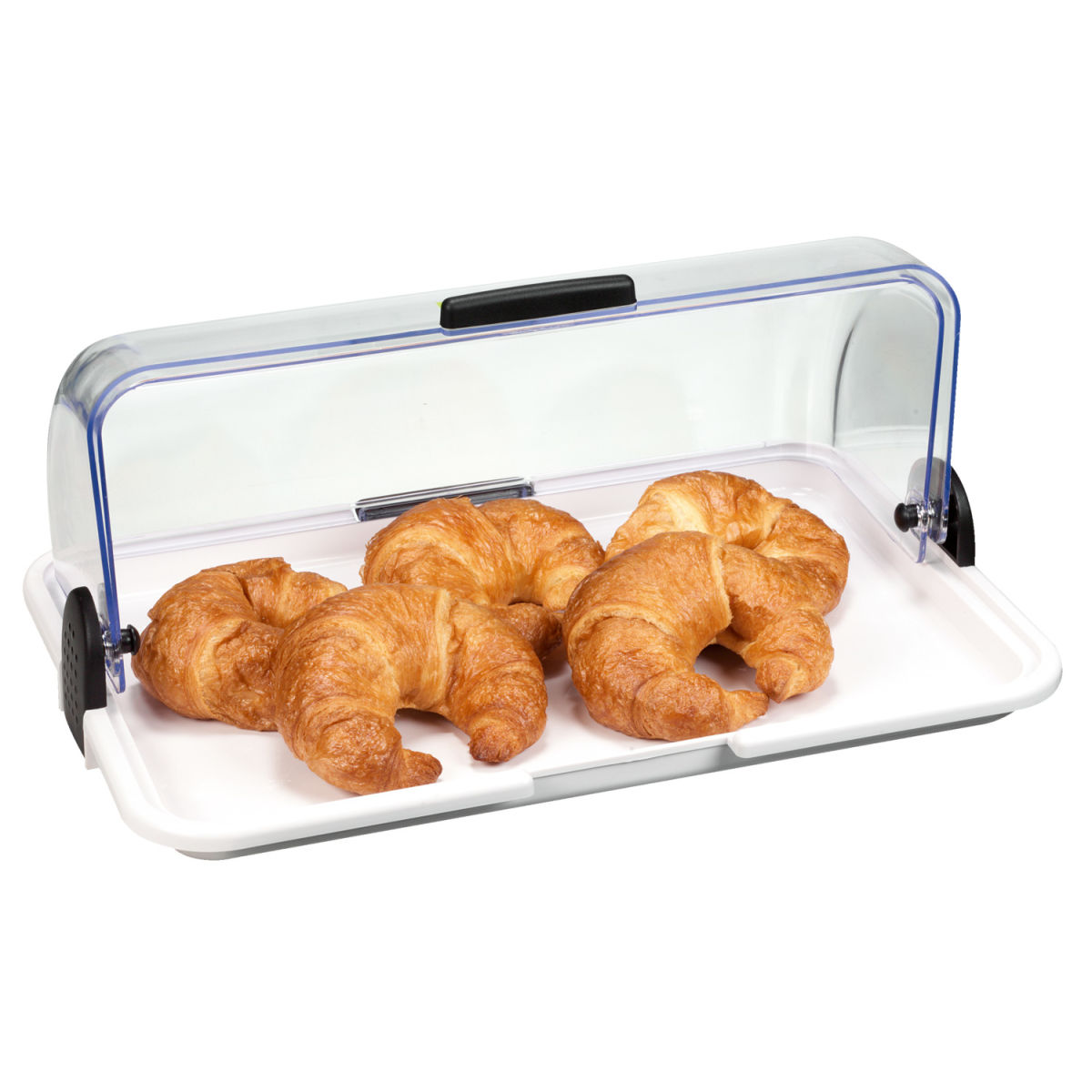 Vetrina da buffet Display 1 ripiano PULSIVA; 38x26x17 cm (LxLxH); bianco