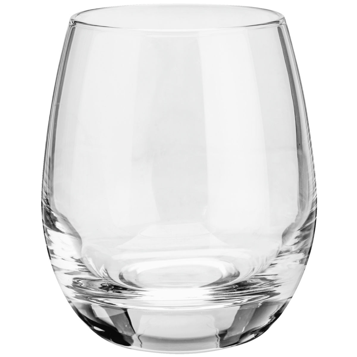 Vaso multiuso Inspiration sin marca relleno VEGA; 330ml, 6.7x9.9 cm (ØxAt); transparente; 6 pz. / Paquete