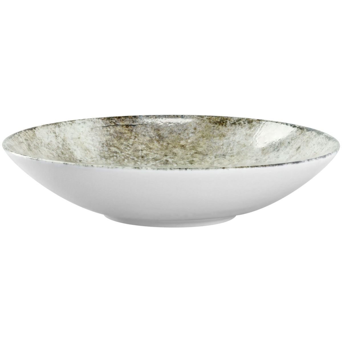 Piatto fondo Gironia VEGA; 700ml, 21.5x5 cm (ØxH); tortora; rotonda; 6 pz. / confezione