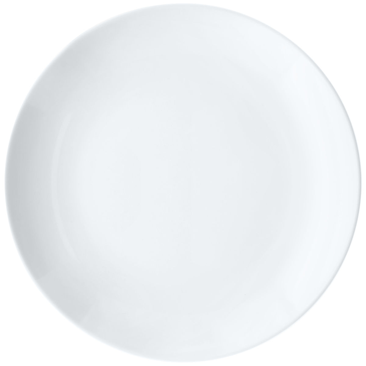 Piatto piano Ponta VEGA; 27.5x3.1 cm (ØxH); bianco; rotonda; 6 pz. / confezione