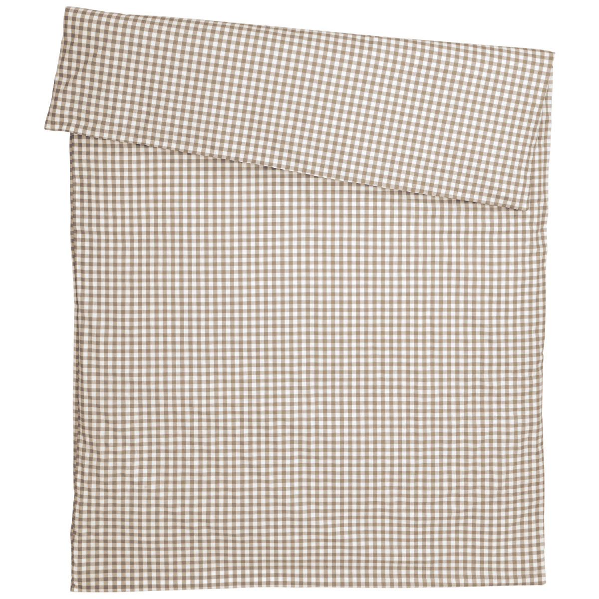 ERWIN M. Dekbedovertrekset Tux; 155x220 cm (BxL); zand