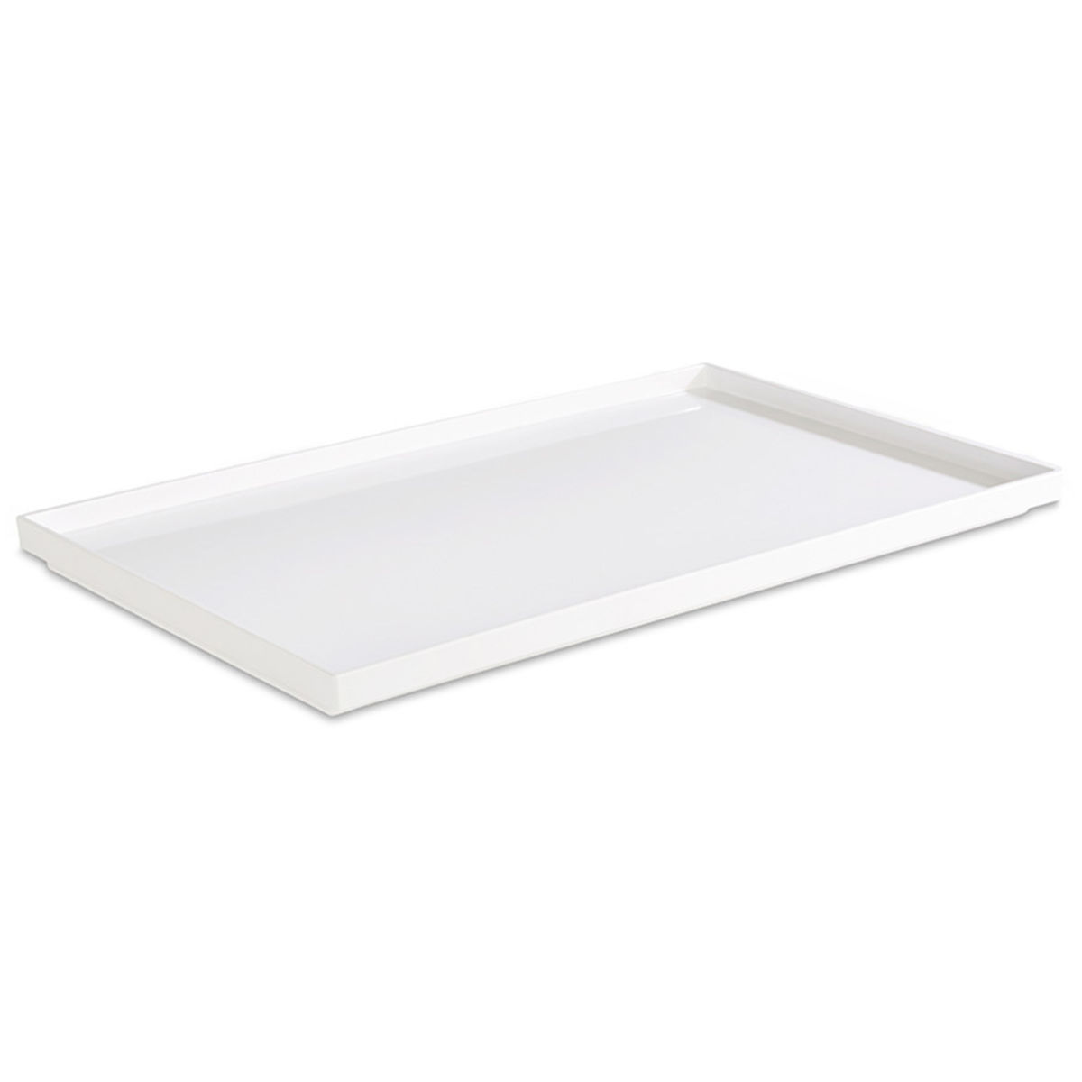 Vassoio Asia Plus APS; Misura GN 1/1, 53x32.5x3 cm (LxLxH); bianco; rettangolare