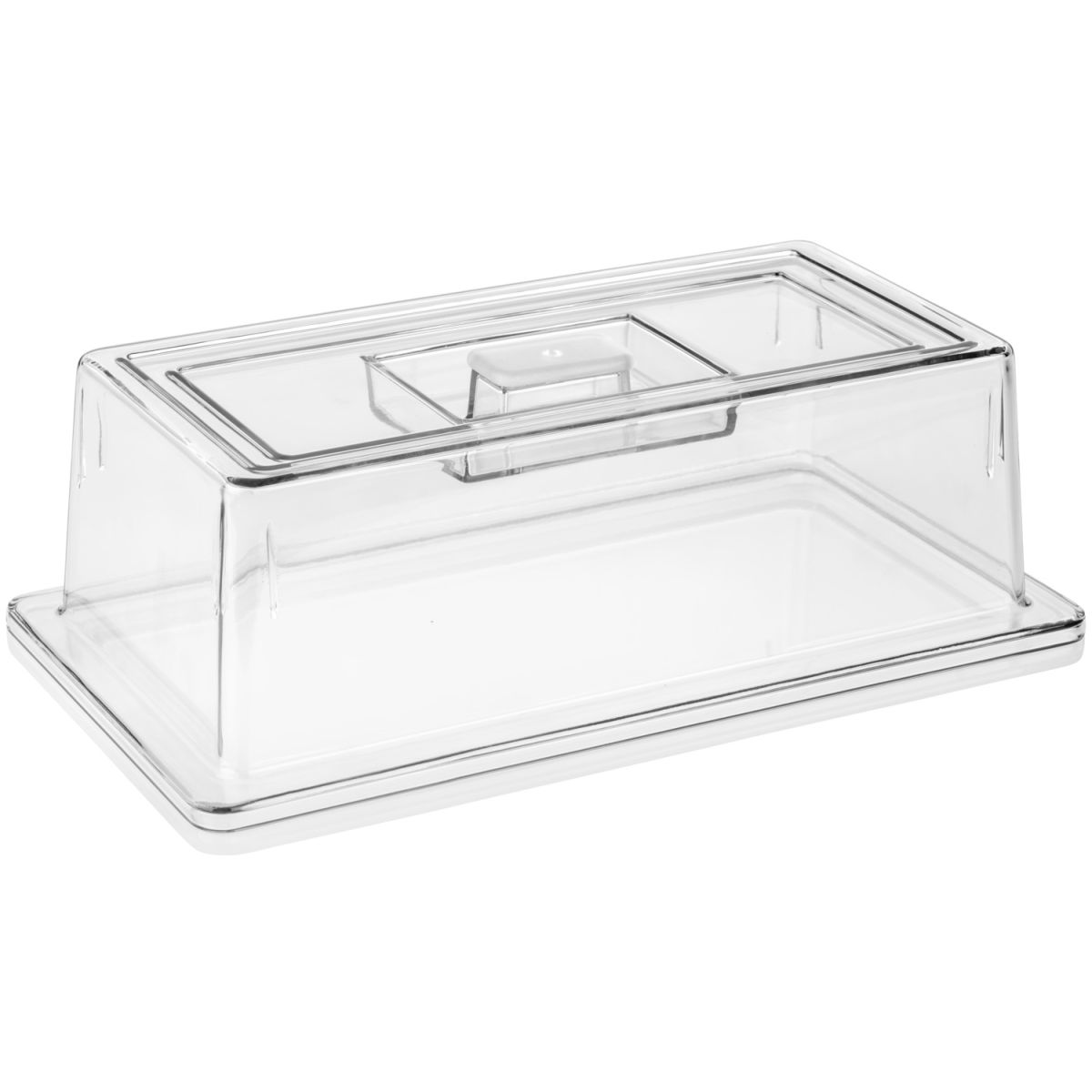 Copertura Agri APS; Misura GN 1/3, 32.5x17.6x10.5 cm (LxLxH); trasparente; rettangolare