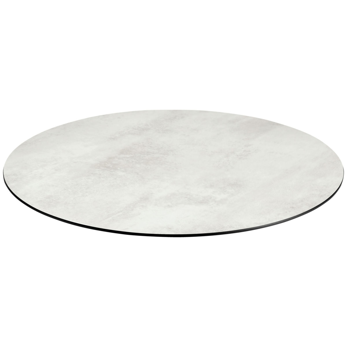 Piano tavolo in HPL Lift rotondo VEGA; 60 cm (Ø); grigio pietra; rotonda