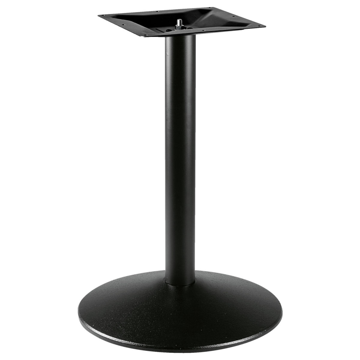 PULSIVA Tischgestell Rondo Gusseisen 55x72 cm (ØxH); schwarz; rund