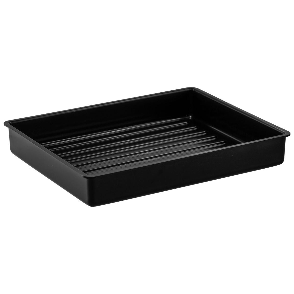 Elemento base Anza VEGA; Misura GN 1/2, 31.7x25.5x4.6 cm (LxLxH); nero; rettangolare