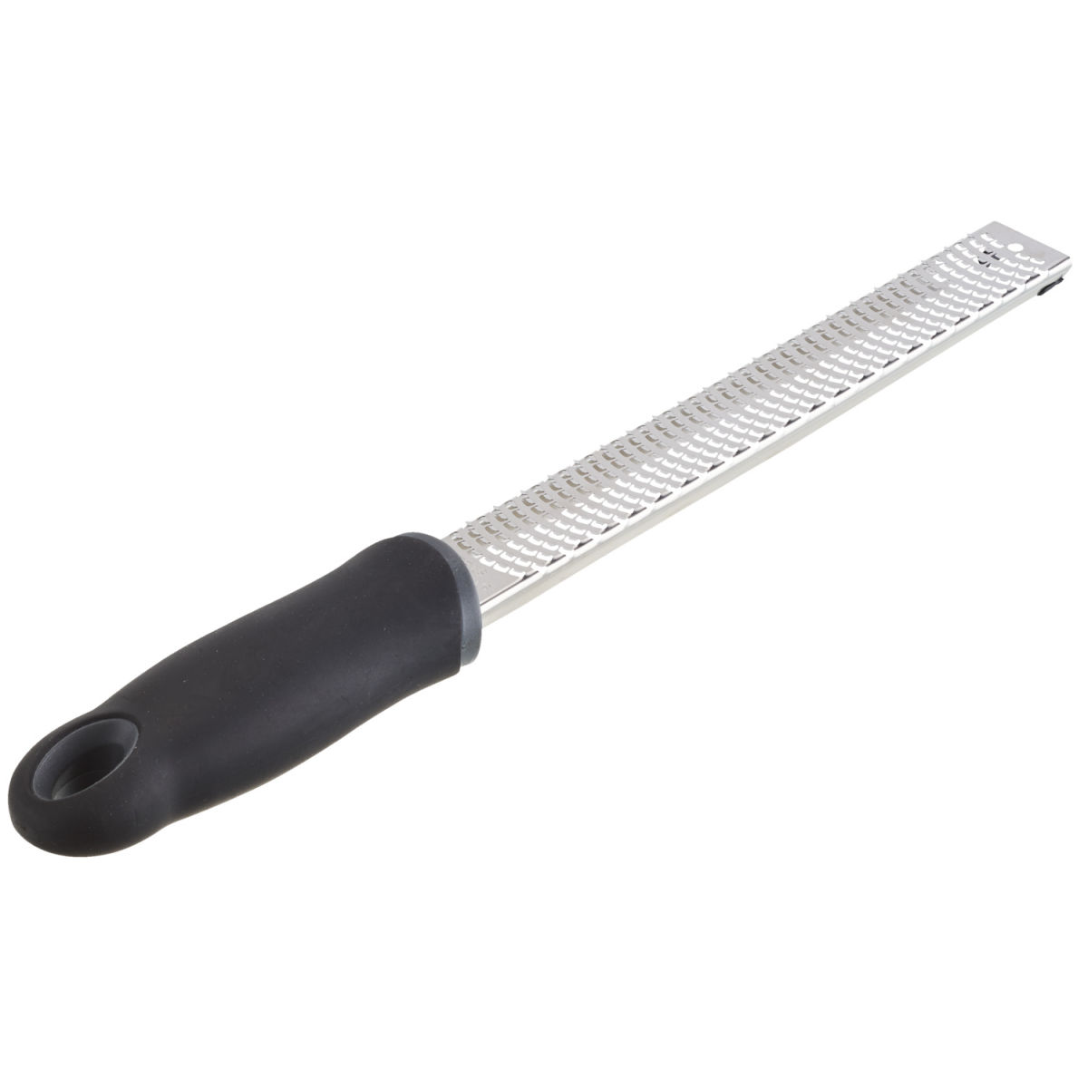 PULSIVA Handreibe Zester 31 cm (L); edelstahl/schwarz