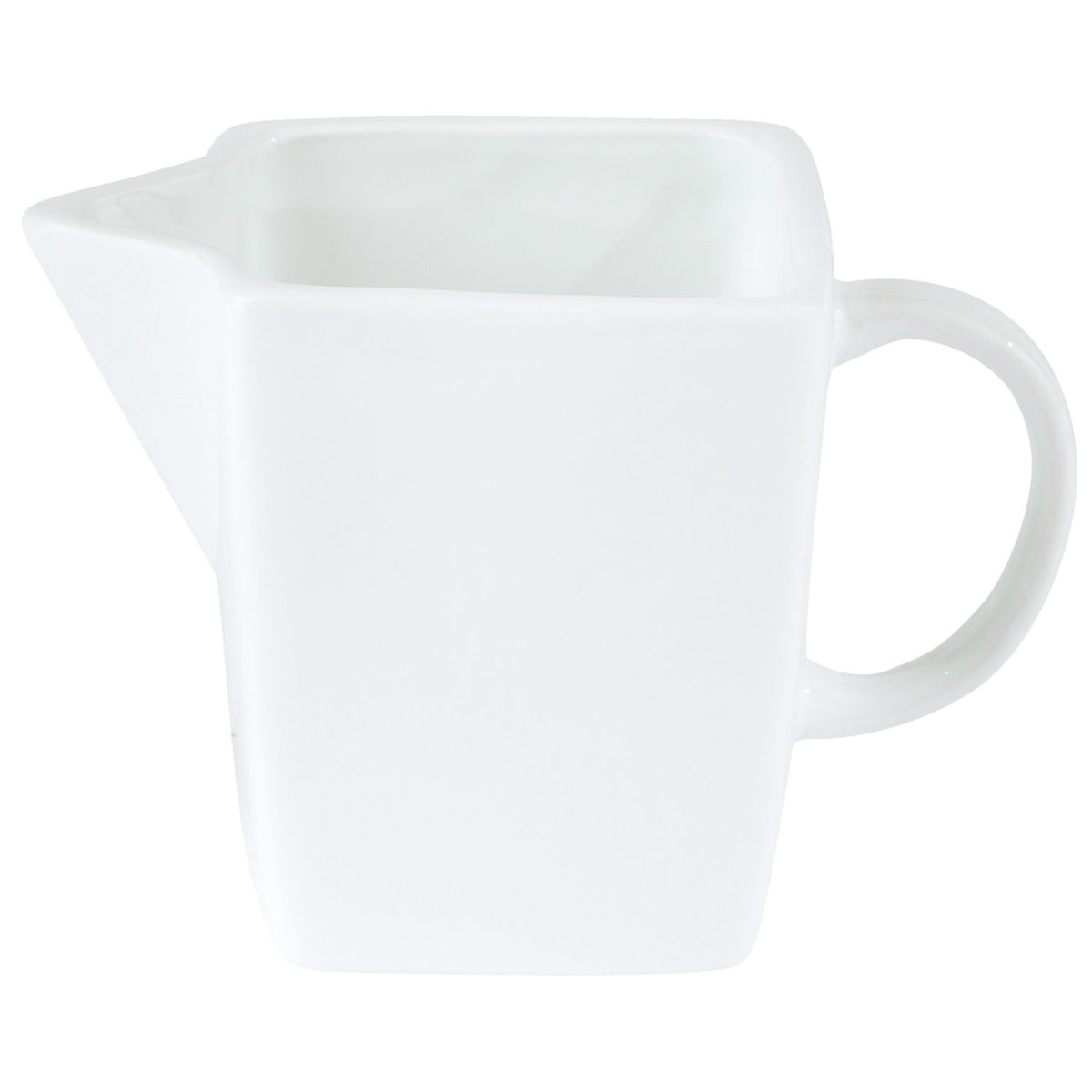 Lattiera Jazz PULSIVA; 200ml, 11.1 cm (H); bianco; quadrata; 4 pz. / confezione