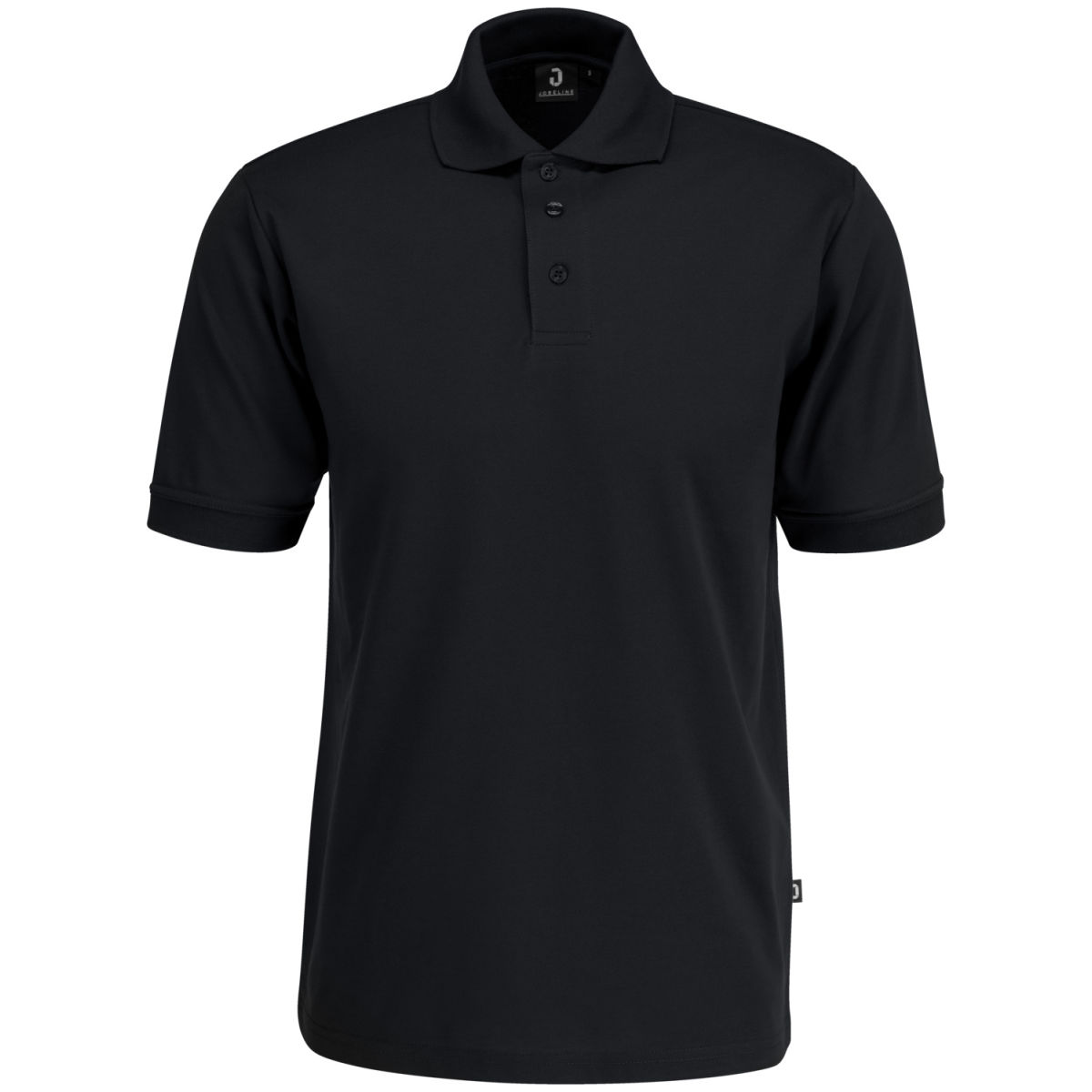 JOBELINE Herren Poloshirt Fly Kurzarm Kleidergröße 2XL; schwarz