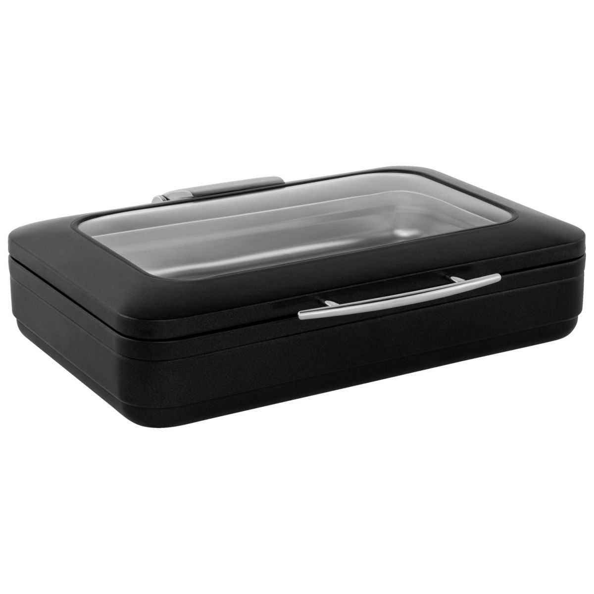 VEGA Chafing Dish Fenton rechteckig, GN 1/1 GN 1/1, 9 l, 58x48x16 cm (BxTxH); schwarz/silber