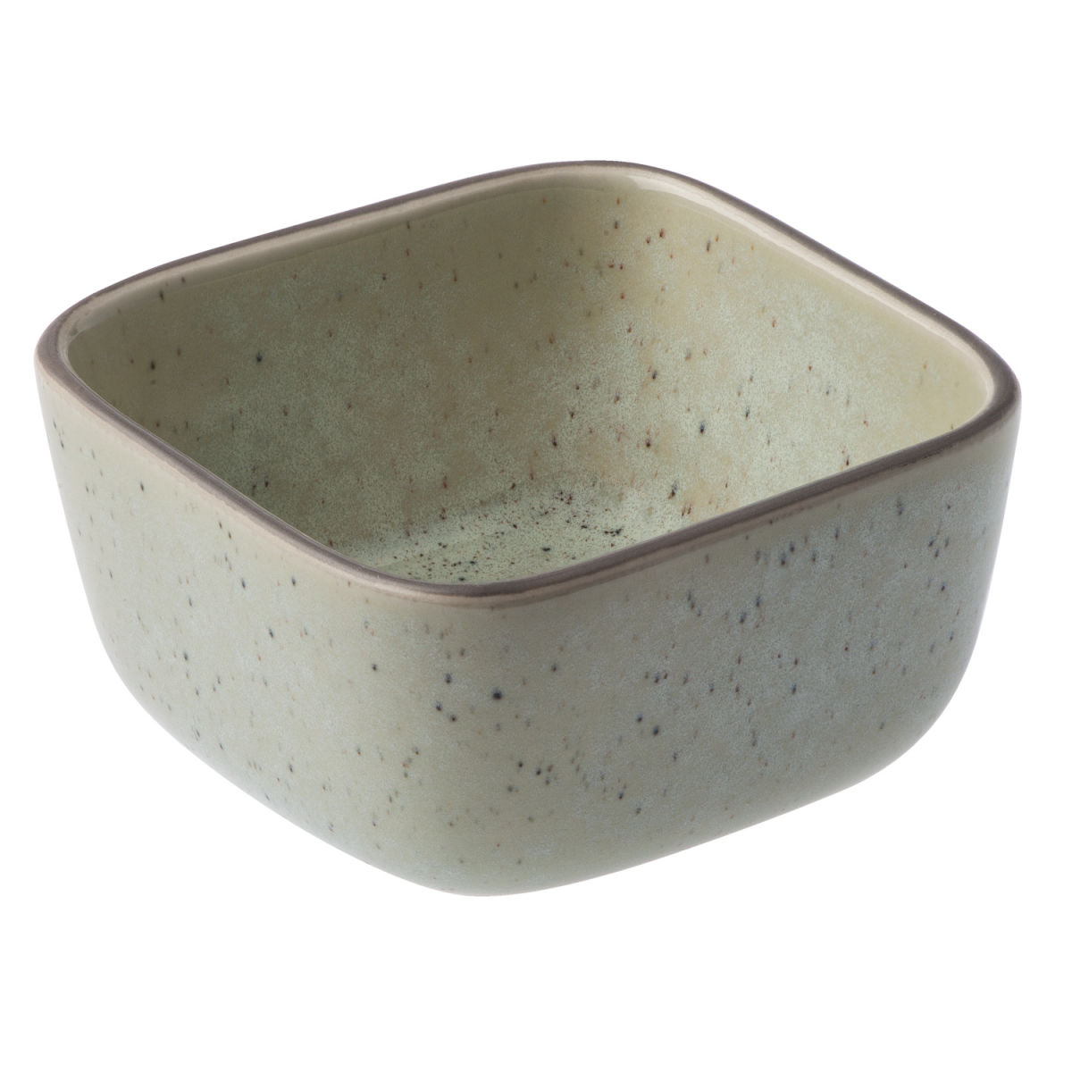 PULSIVA Mini-Schälchen Stat 210 ml, 9.5x9.5x4.8 cm (LxBxH); grau; quadratisch; 6 Stück / Pack