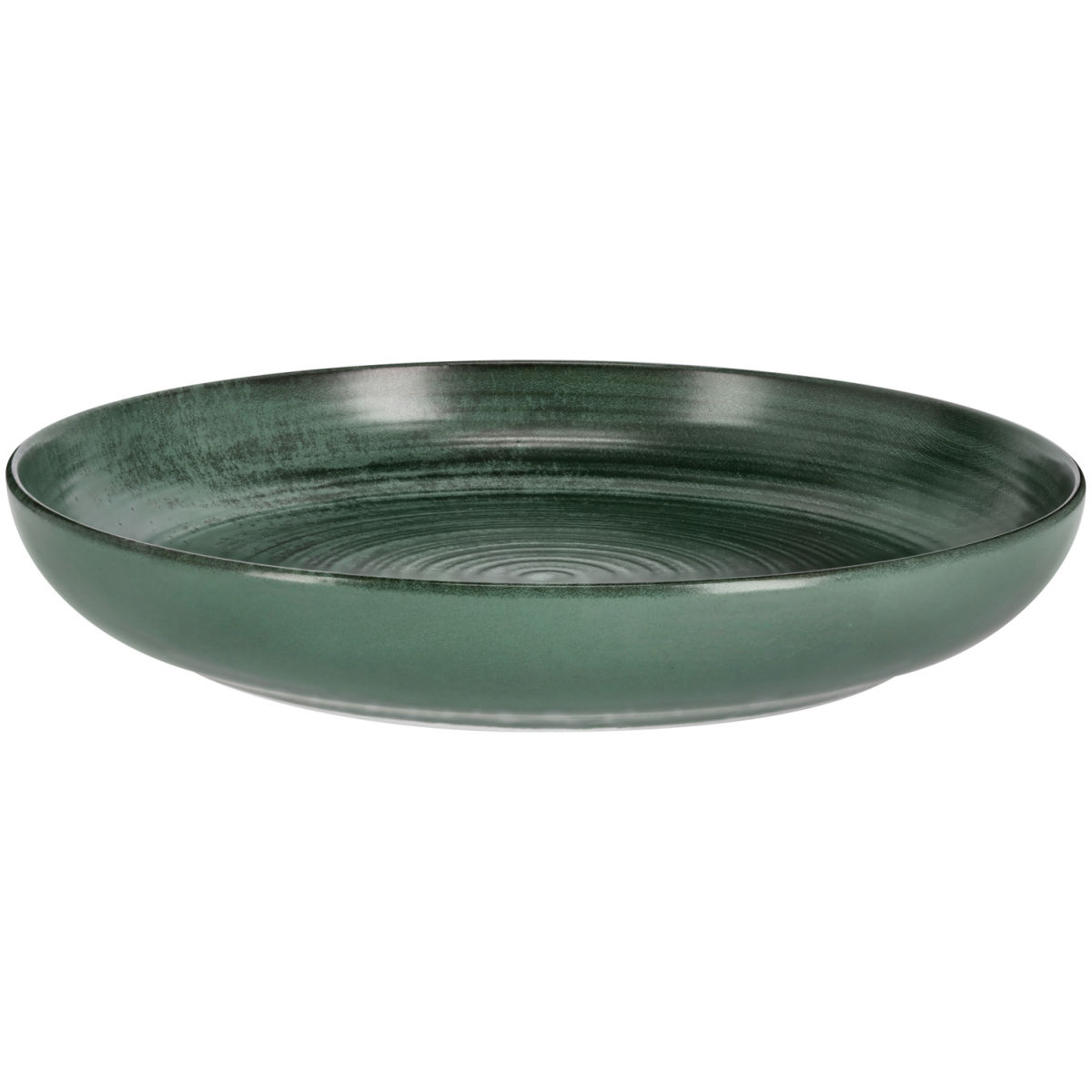 Vega Diep bord Etana; 1200 ml, 26x4.5 cm (ØxH); groen; rond; 4 stuk / verpakking