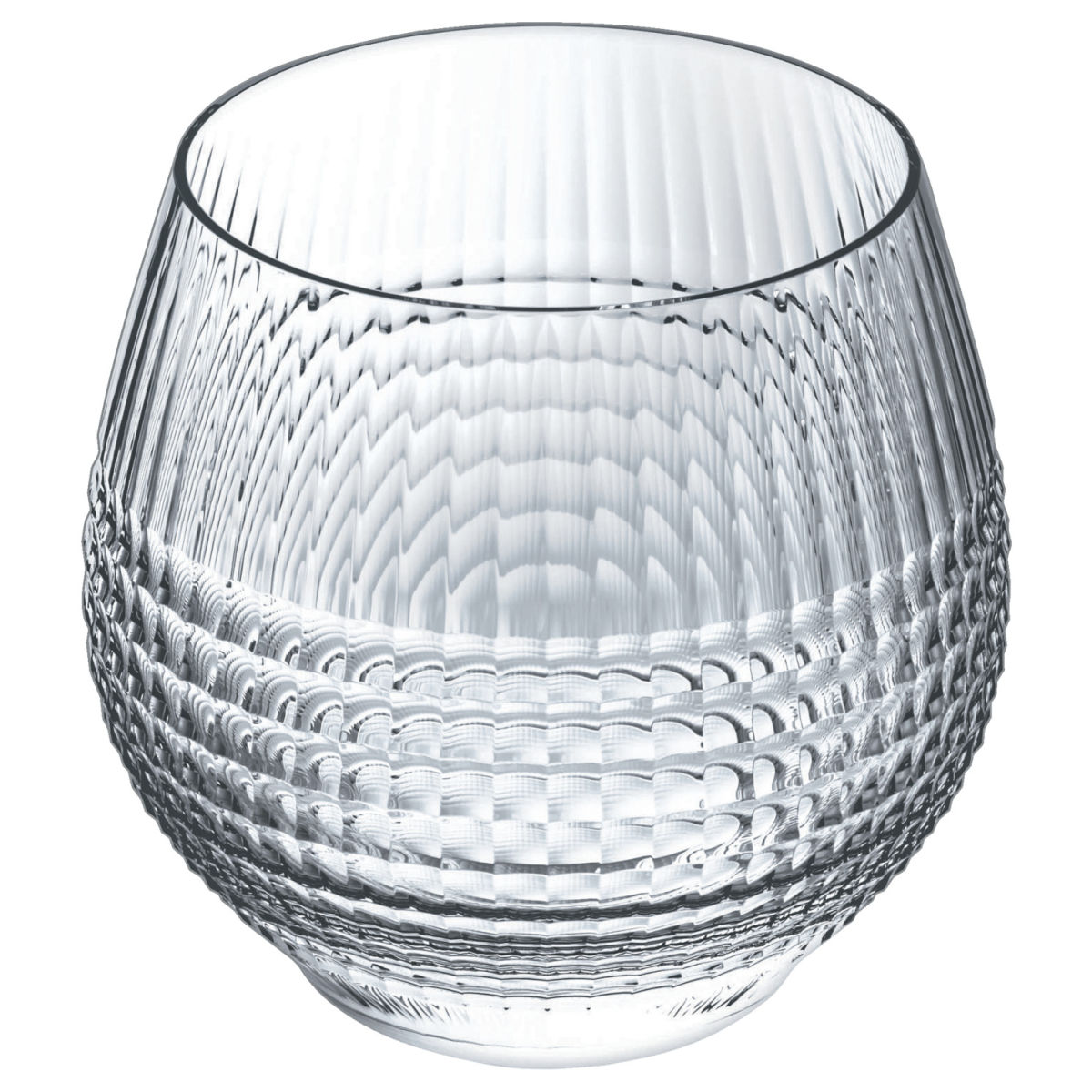 Arcoroc Waterglas Disco; 380 ml, 7.2x9 cm (&Oslash;xH); transparant; 6 stuk / verpakking