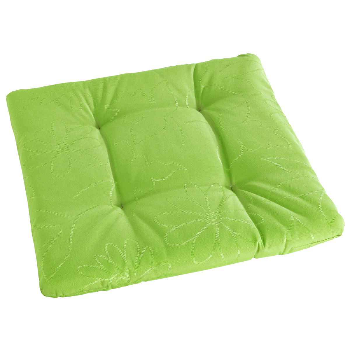 Cuscino Floralie ERWIN M.; 40x40x4 cm (LxLxH); limone; quadrata