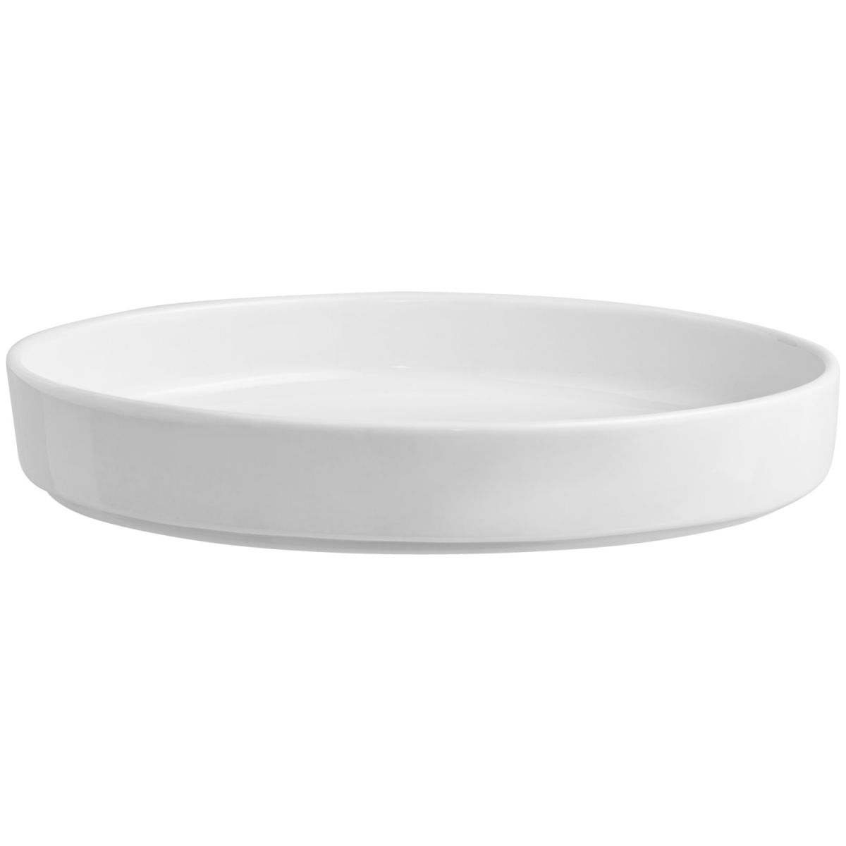 VEGA Auflaufform Base 950 ml, 25.5x18.7x4 cm (LxBxH); weiß; oval; 2 Stück / Pack