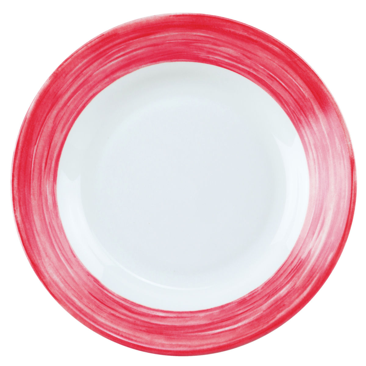 Piatto fondo Brush Luminarc; 600 ml, 22.5x3.5 cm (ØxH); borgogna; rotonda; 6 pz. / confezione