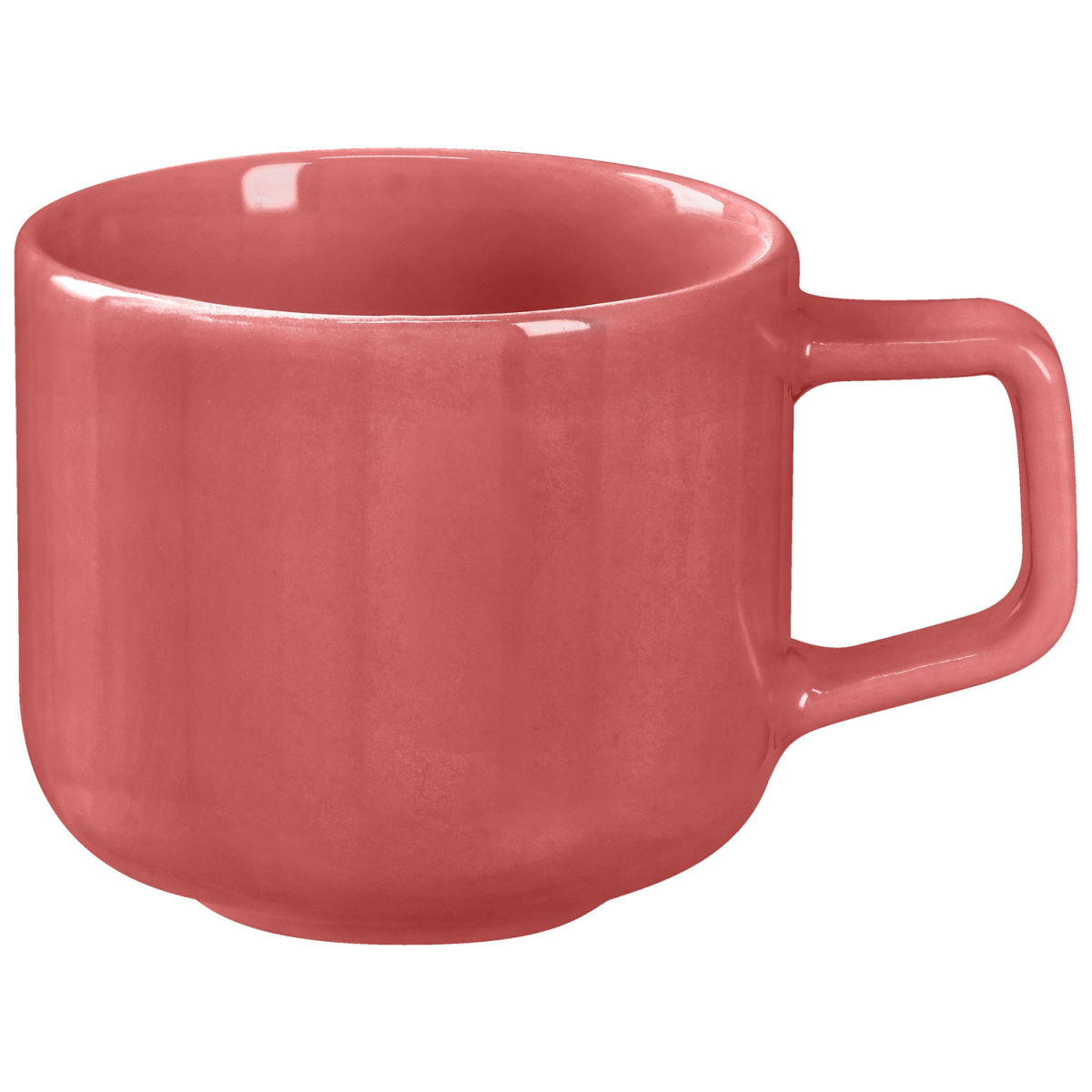 Tazzina da espresso Alegria VEGA; 100ml, 5.9x5.3 cm (ØxH); rosso chiaro; rotonda; 6 pz. / confezione