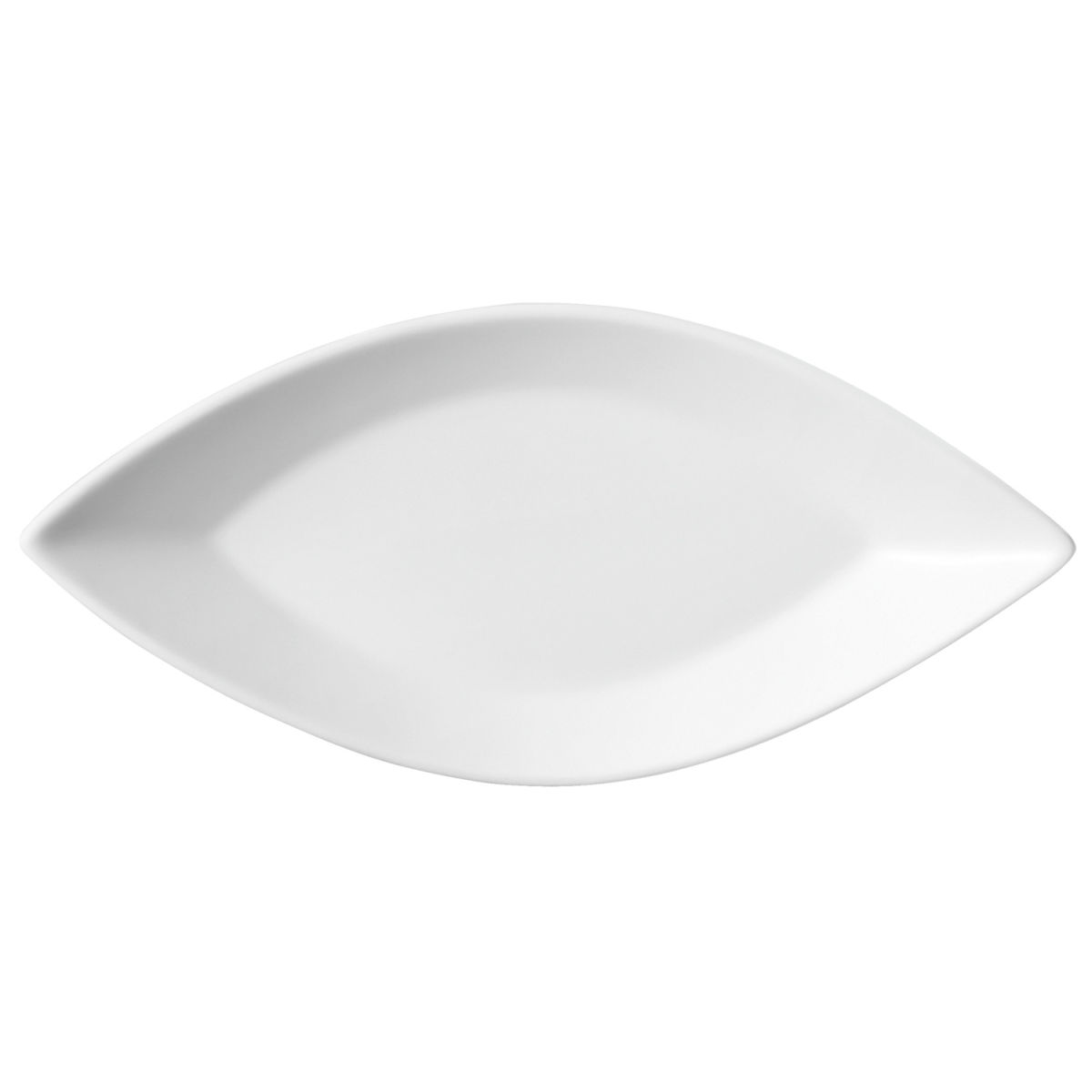 VEGA Servierplatte Schiff 30.5x16x4 cm (LxBxH); weiß; 4 Stück / Pack