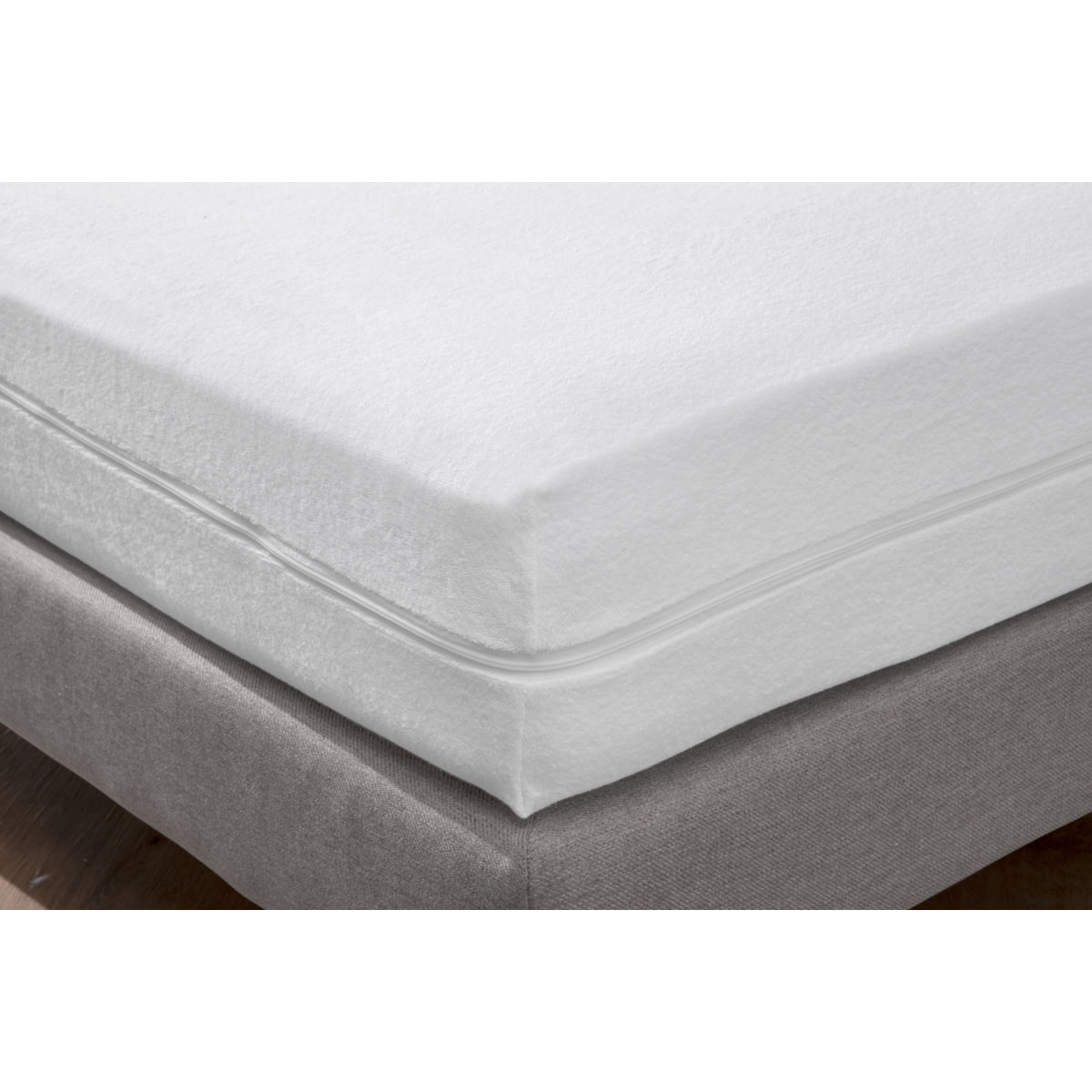 Coprimaterasso Hannover ERWIN M.; 90x200 cm (LxL); bianco