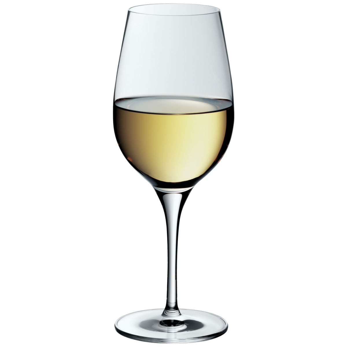WMF Weißweinglas Smart mit Eichstrich 387 ml, 7.9x21 cm (ØxH); transparent; 0.1 l Eichstrich, 6 Stück / Pack