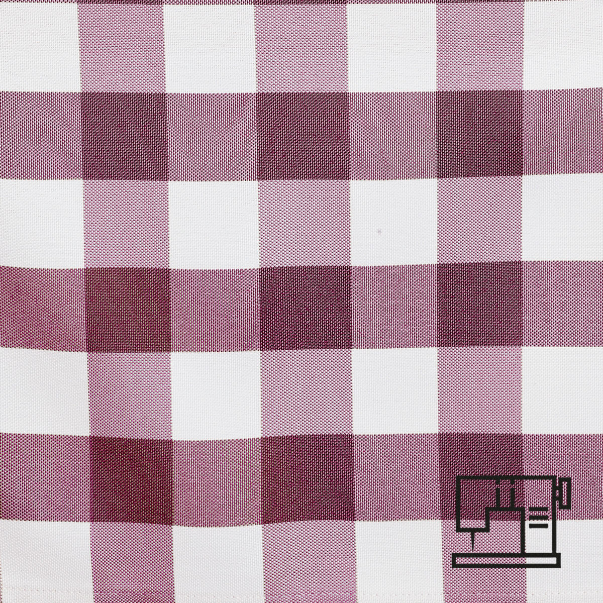 Tovagliato Countryline su misura ERWIN M.; borgogna