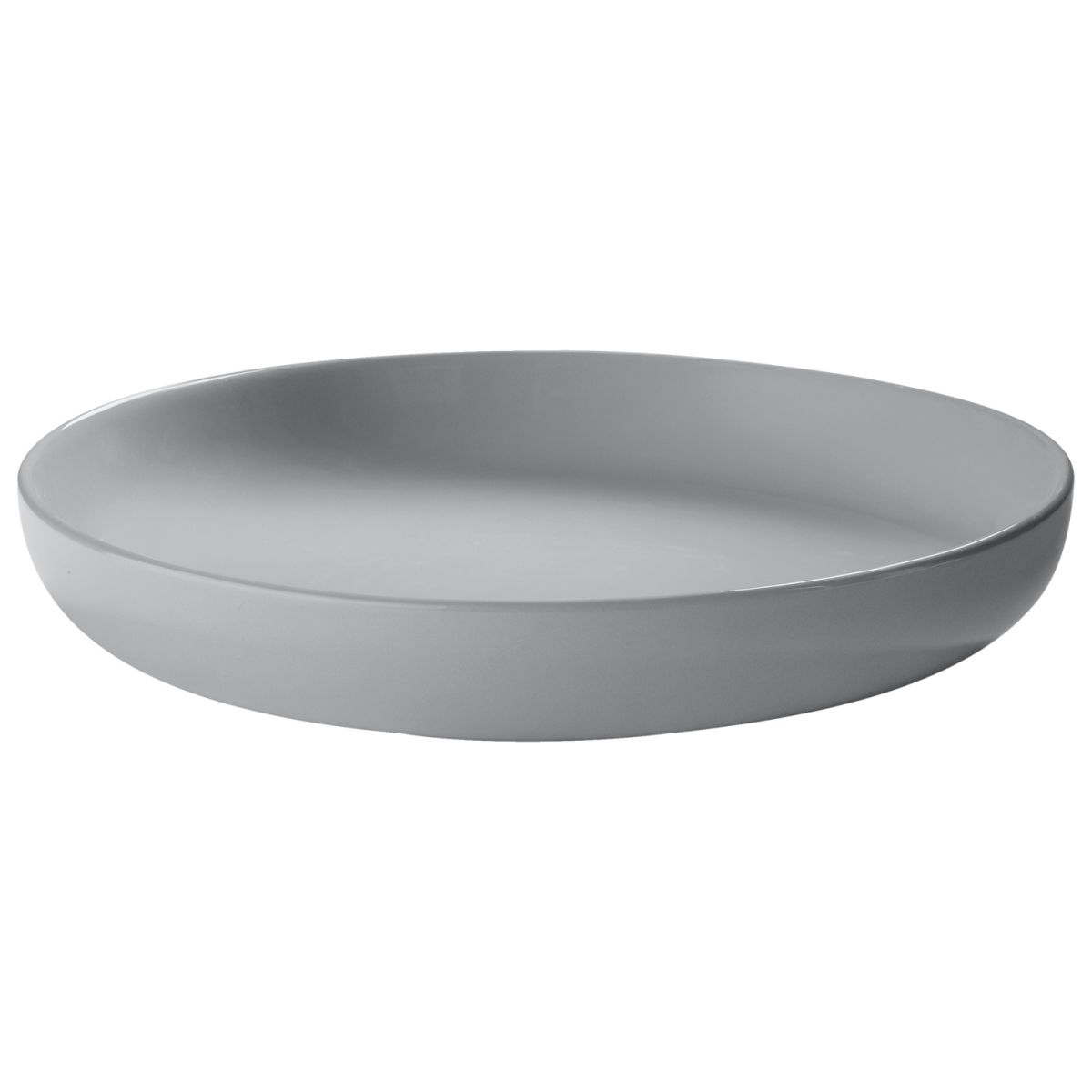 PULSIVA Diep bord Guscia; 800 ml, 22.4x4.3 cm (&Oslash;xH); grijs; rond; 6 stuk / verpakking