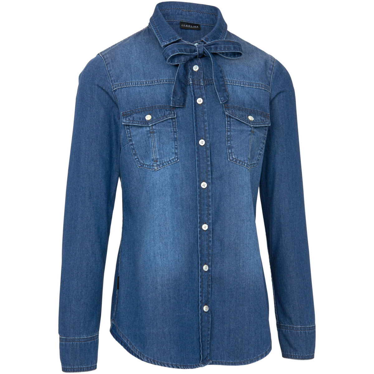 Camicetta  Jean JOBELINE; Taglia 46; blu scuro