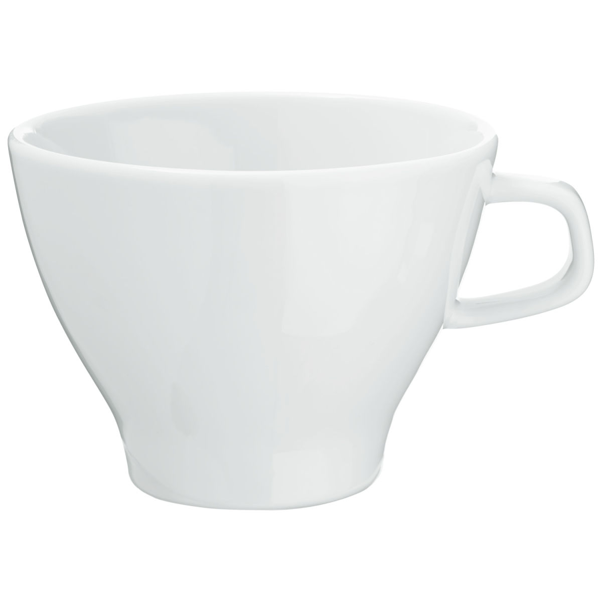 VEGA Cappuccinotasse Contrast 210 ml, 9.5x7.1 cm (ØxH); weiß; konisch; 6 Stück / Pack