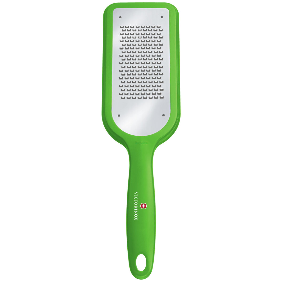 Grattugia fori piccoli Victorinox; 6.7x26.2x2.7 cm (LxHxP); verde/argento