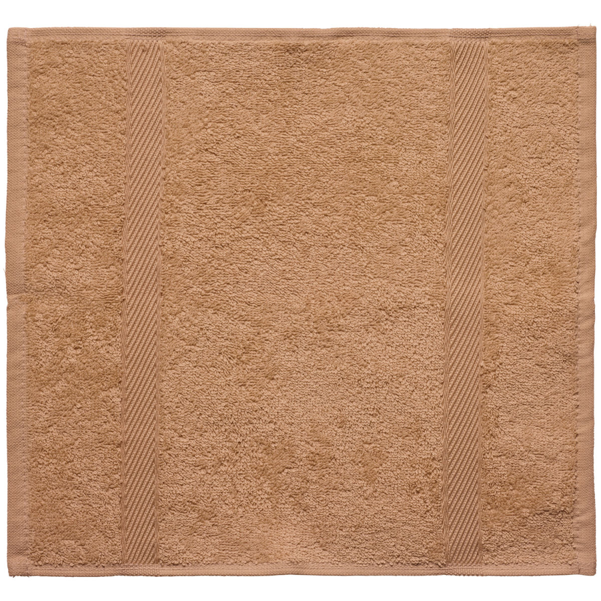 ERWIN M. Seiftuch Valencia Uni 30x30 cm (BxL); tabak; 5 Stück / Pack
