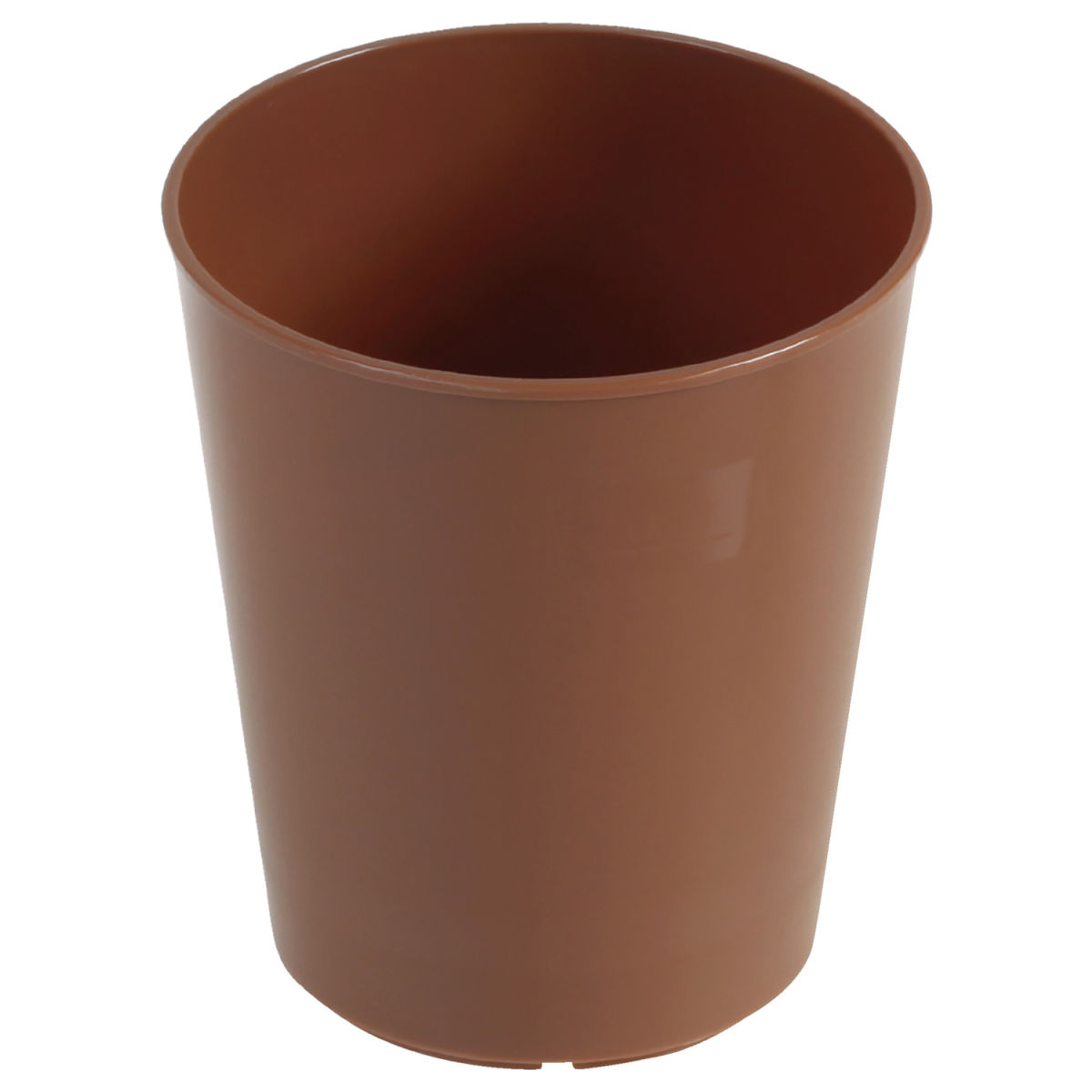 Vaso reutilizable Suplesse suplesse; 200ml, 8x9 cm (ØxAt); marrón; 16 pz. / Paquete