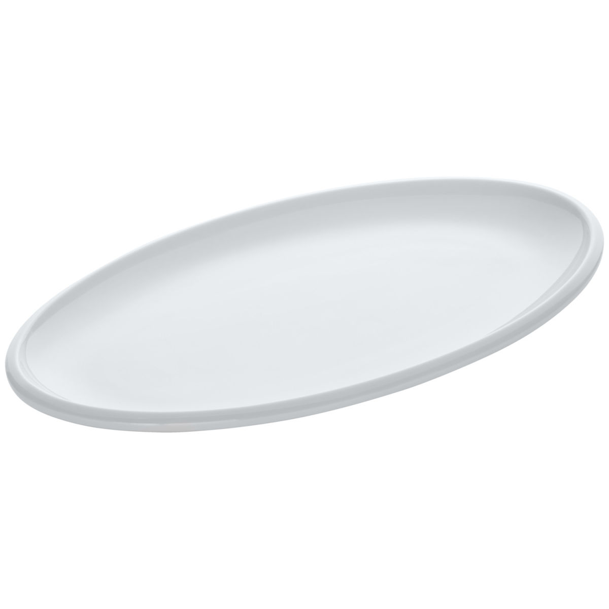 WMF Platte oval Synergy 29x16x1.5 cm (LxBxH); weiß; oval; 6 Stück / Pack