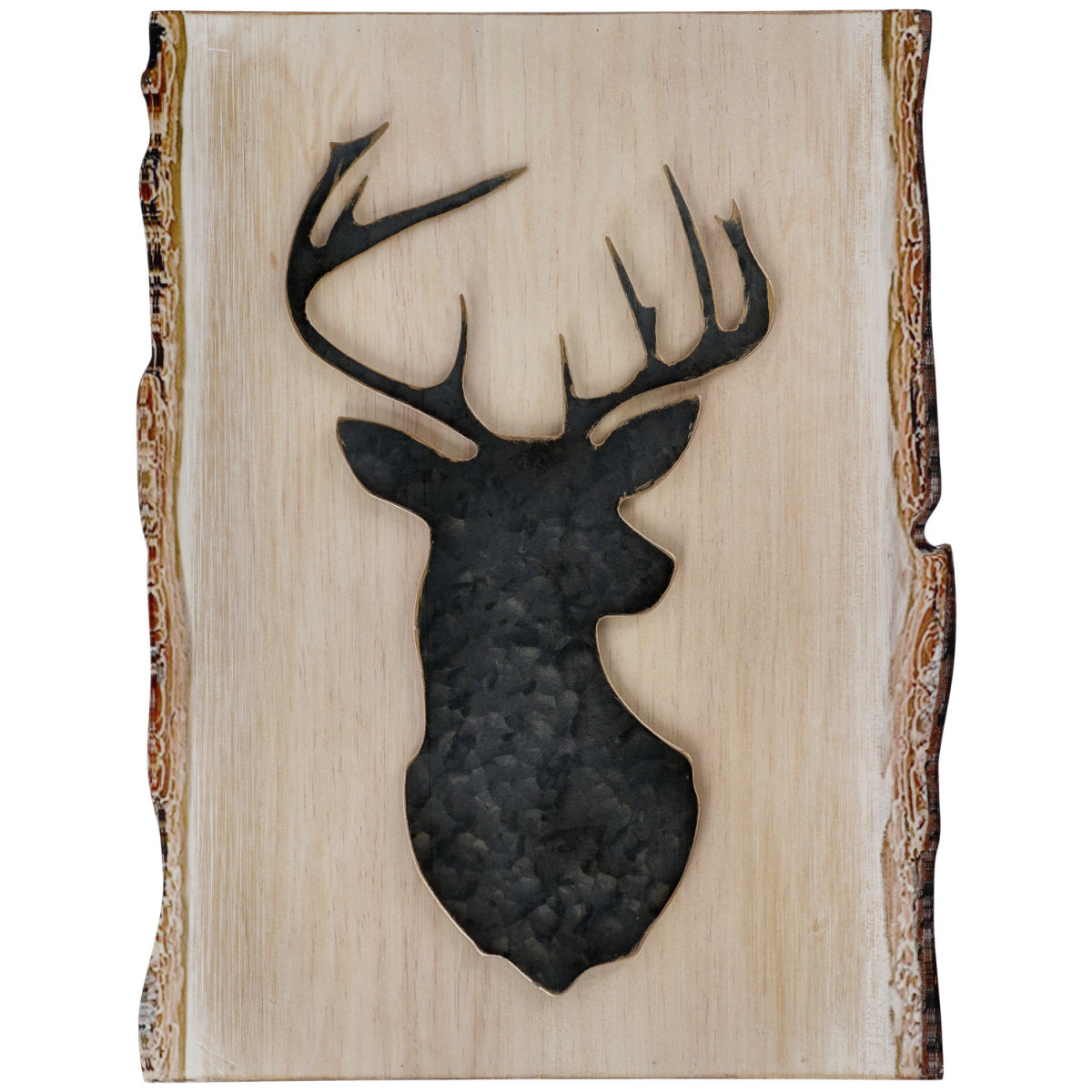 Quadro con testa di cervo Eldar VEGA; 35.5x46 cm (LxH); nero/marrone