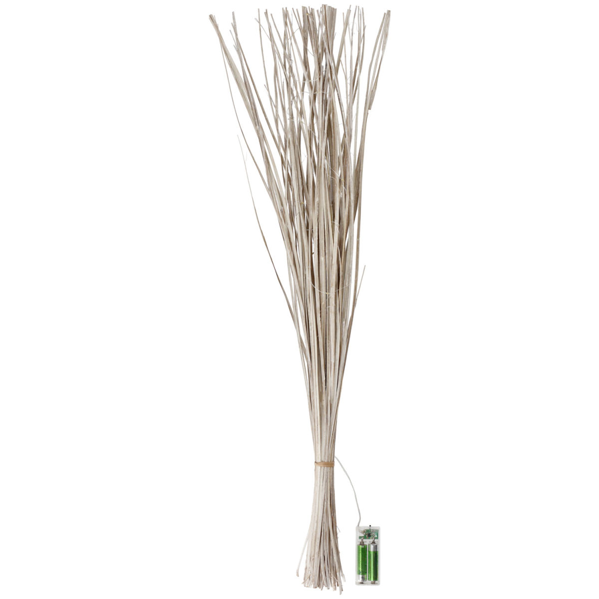 Palmblätterzweige Abeba mit LEDs 80 cm (L); champagner