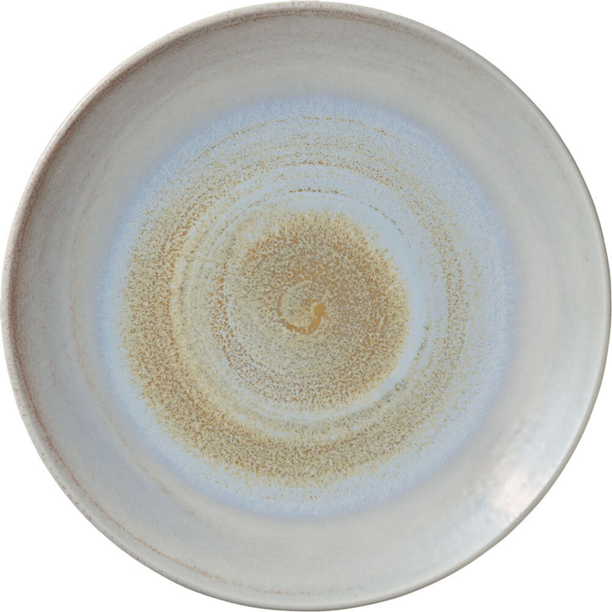 Piatto piano Perfect Match coup Breeze HEART&SOUL; 30.1x3.2 cm (ØxH); oro/blu chiaro/bianco; rotonda; 6 pz. / confezione