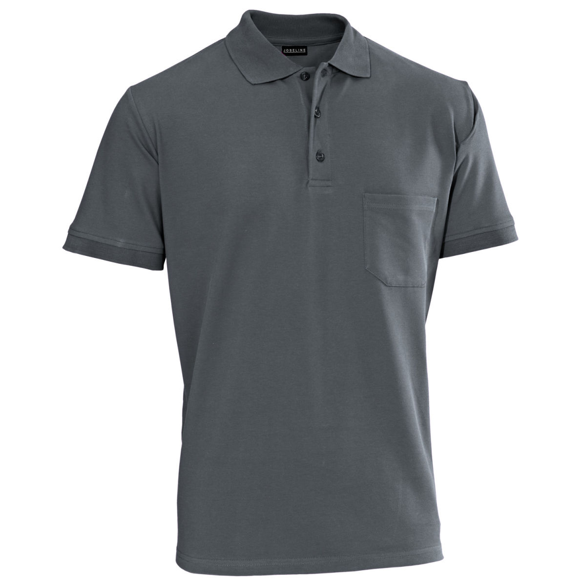 JOBELINE Herren Poloshirt Cato Kurzarm Kleidergröße XL; graphit