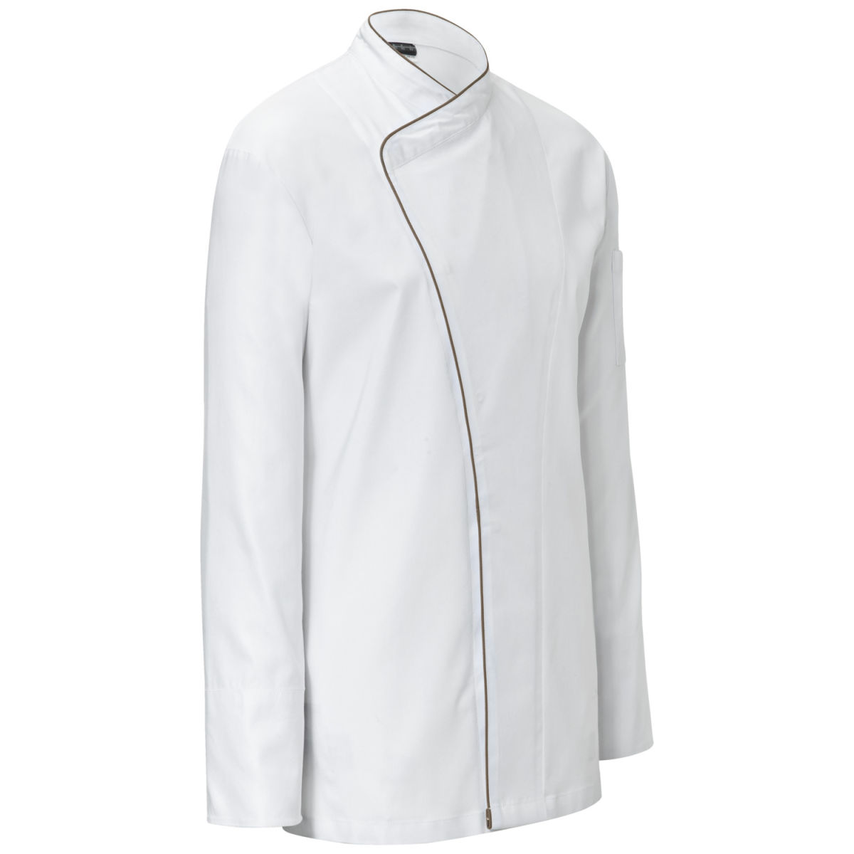 Chaqueta de cocina para hombre Delight JOBELINE; Talla 64; blanco/marrón pardo