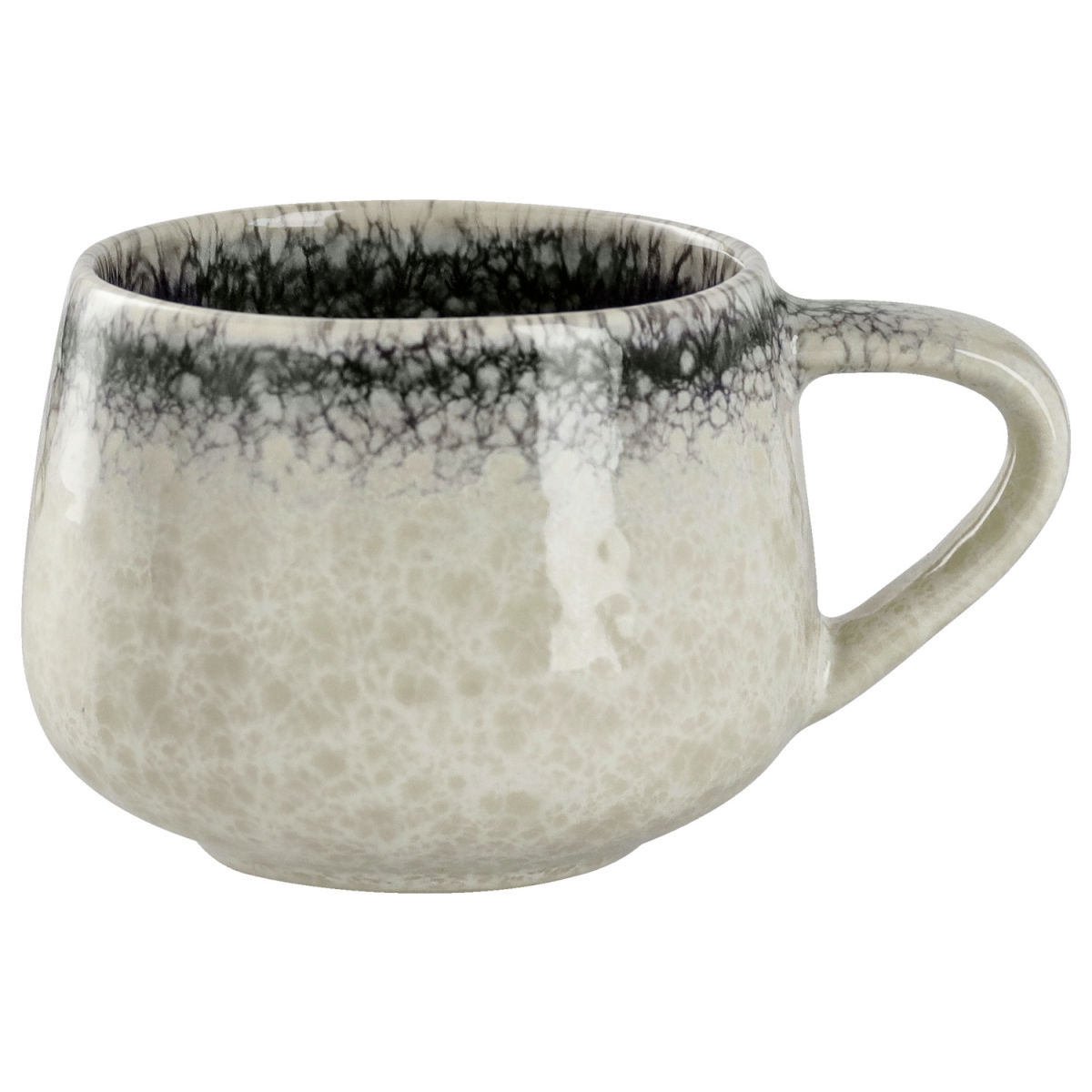 VEGA Espressotasse Nagoya 80 ml, 7.2x5.6 cm (ØxH); weiß/grau; rund; 6 Stück / Pack