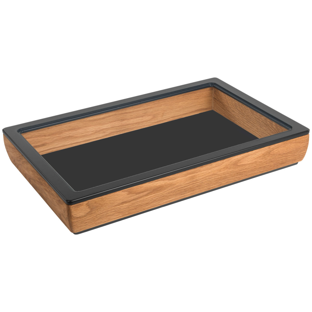VEGA Grundbox Montana niedrig, GN 1/1 57x36.5x8.5 cm (LxBxH); eiche